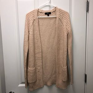 chunky long cardigan
